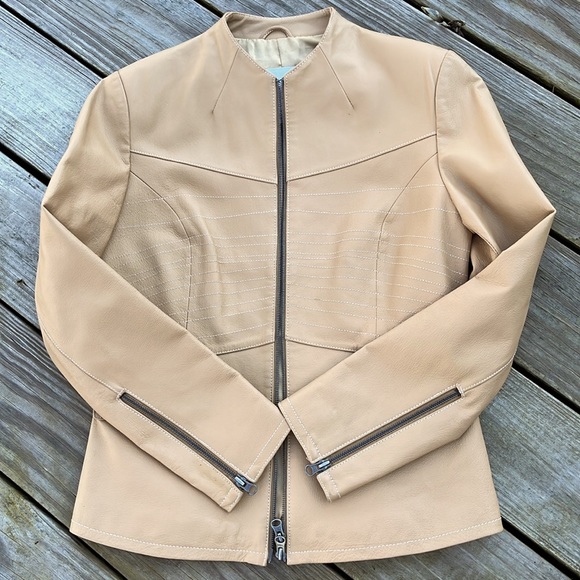 Pamela McCoy leather jacket XS-S - Picture 9 of 9